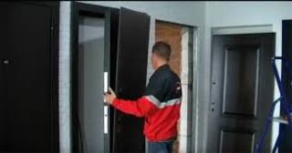Монтаж МДФ панелей на дверь в Туймазы в октябре